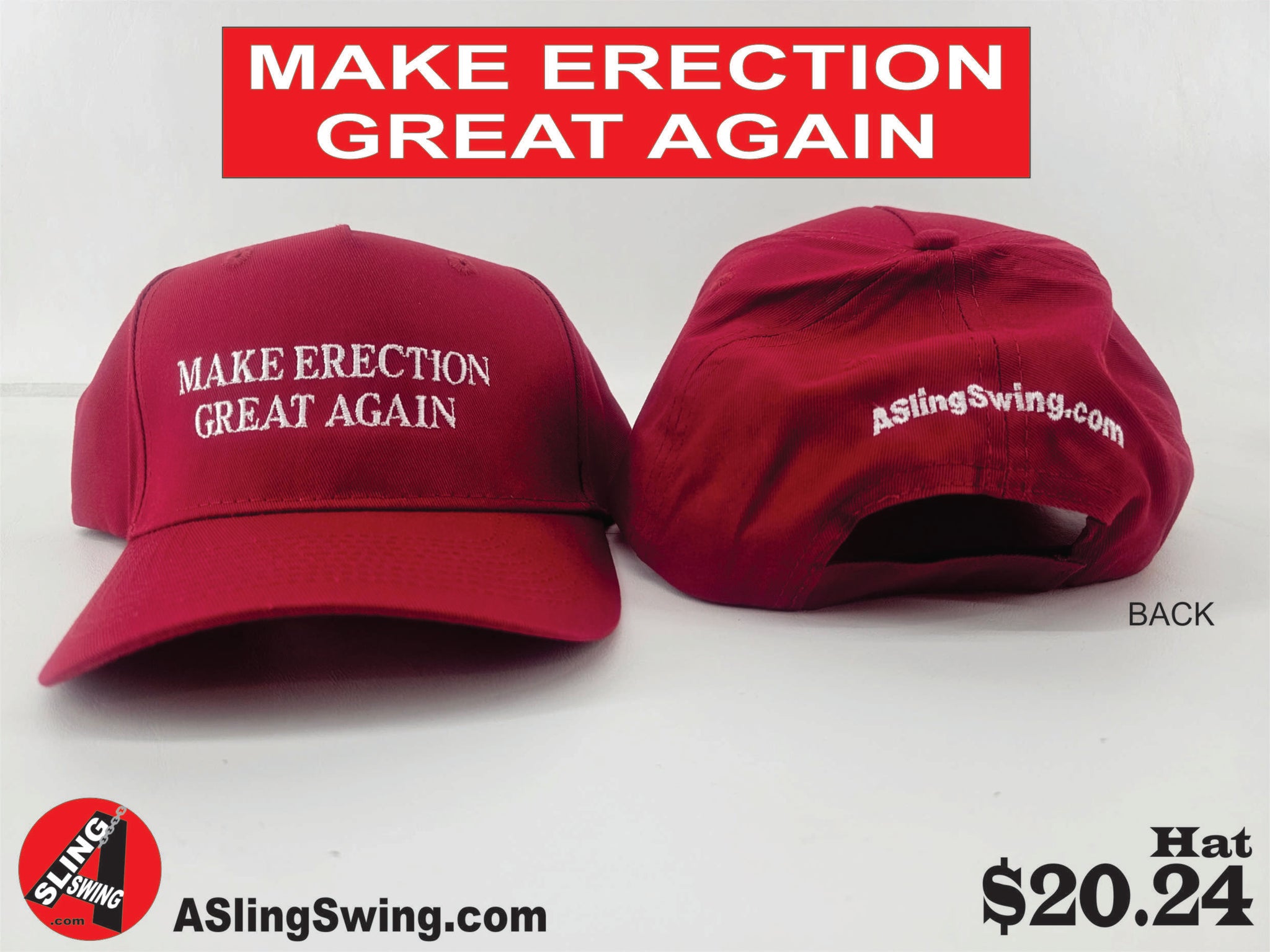 MAKE ERECTION GREAT AGAIN hat